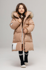 Пальто для девочки GnK З-961 превью фото