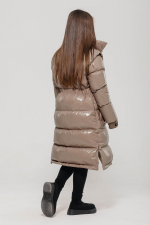 Пальто для девочки GnK З-965 превью фото