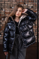 Куртка для девочки GnK ЗС-883 превью фото