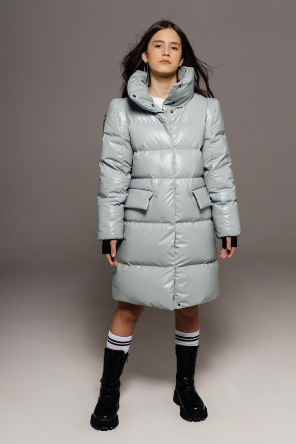 Пальто для девочки GnK З-962 фото