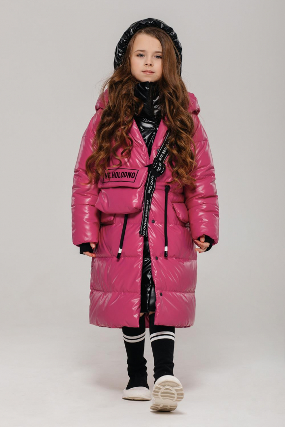 Пальто для девочки GnK ЗС-959 фото